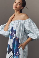 Essentiel Antwerp Off-The-Shoulder Midi Dress