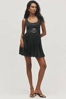 Maeve Sleeveless Pleated Mini Dress