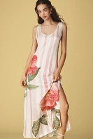 Aston Studio Poppy Scoop-Neck Maxi Dress