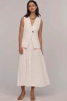 Derek Lam 10 Crosby Sleeveless Twofer Midi Dress