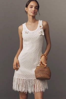 Lingua Franca Karla Crochet Dress