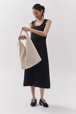 By Anthropologie Sleeveless Scoop-Neck Midi Dress