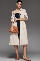 Avec Les Filles Long Trench Coat