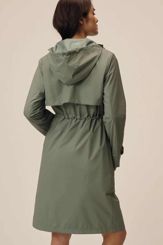 Ellen Tracy Longline Raincoat