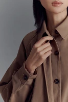 Pilcro Cape Trench Coat