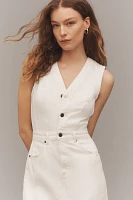 Rails Westwood Sleeveless Denim Slim Midi Dress