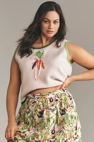 Rachel Antonoff Carrot Shell Sweater