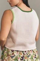 Rachel Antonoff Carrot Shell Sweater