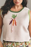 Rachel Antonoff Carrot Shell Sweater
