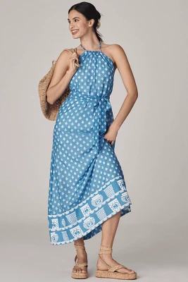 Rachel Antonoff Rainey Halter Maxi Dress