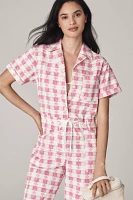 Rachel Antonoff Matthew Short-Sleeve Jumpsuit