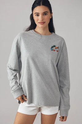 Damson Madder x Anthropologie Fruits D'été Long-Sleeve Graphic Tee