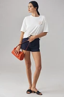 Damson Madder x Anthropologie Mon Petit Déjeuner Oversized Graphic Tee