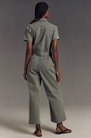 Good American x Anthropologie Fit For Success Utility Crop Jumpsuit