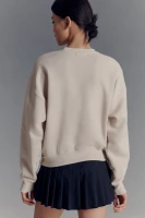 Good American x Anthropologie Philadelphia Graphic Crew-Neck Sweatshirt