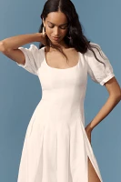 Reformation Coucou Linen Midi Dress