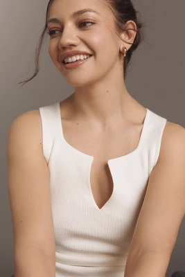 Reformation Rylie Cotton Sweater Tank