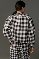 ALIGNE Nathan Check Quilted Jacket
