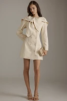 Lovaan Evelyn Tailored Linen Blend Mini Dress