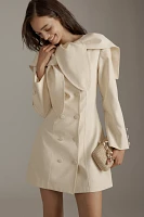 Lovaan Evelyn Tailored Linen Blend Mini Dress
