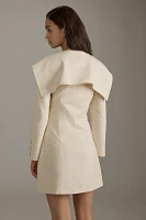 Lovaan Evelyn Tailored Linen Blend Mini Dress