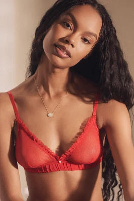 Clo Intimo Plumetis Mesh Triangle Bra