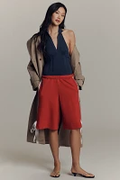 By Anthropologie Halter Jersey Bodysuit