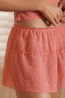 Mucci Michele Lace Shorts