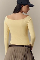 By Anthropologie Long-Sleeve Tee