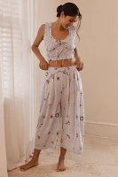By Anthropologie Ruched Scoop-Neck Tank