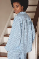 By Anthropologie Gingham Buttondown Pajama Shirt