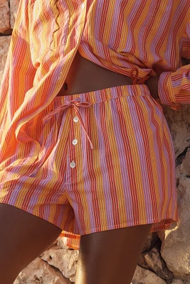 LSPACE Skipper Cotton Shorts