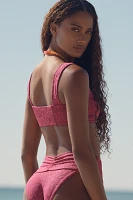 LSPACE Marlee Textured Bikini Top