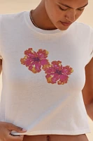 LSPACE Crop Baby Tee