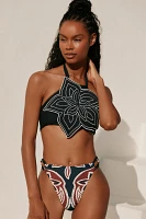 Celandine High-Leg Bikini Bottoms