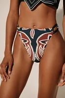 Celandine High-Leg Bikini Bottoms