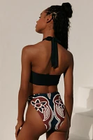 Celandine High-Leg Bikini Bottoms