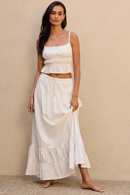 Peixoto Riley Tiered Maxi Skirt