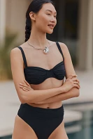 Seafolly Collective Ruched Underwire Bikini Top