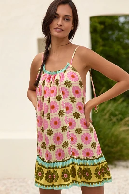 Maaji Magnolia Scoop-Neck Ruffle Mini Dress
