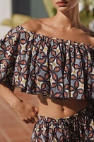 Love Stories Tropic Off-The-Shoulder Top