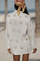 Malai Vera Embroidered Buttondown Shirt