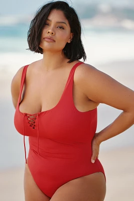 Andie Swim Plus Macao One-Piece Swimsuit