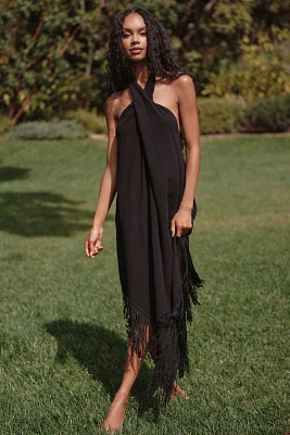 PQ Swim Kate Fringe Cover-Up Midi Dress