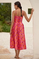 Farm Rio x Anthropologie Fit & Flare Midi Dress