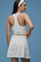 Beach Riot Trixie Eyelet Mini Skirt