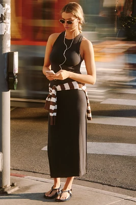Spiritual Gangster Simone Rib Maxi Dress