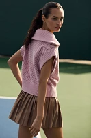 Varley Mila Half-Zip Polo Knit Vest