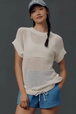 Varley Corvallis Short-Sleeve Knit Top