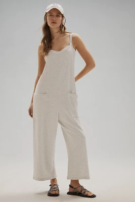 Electric & Rose Nina Sleeveless Relaxed Sweat Jumpsuit